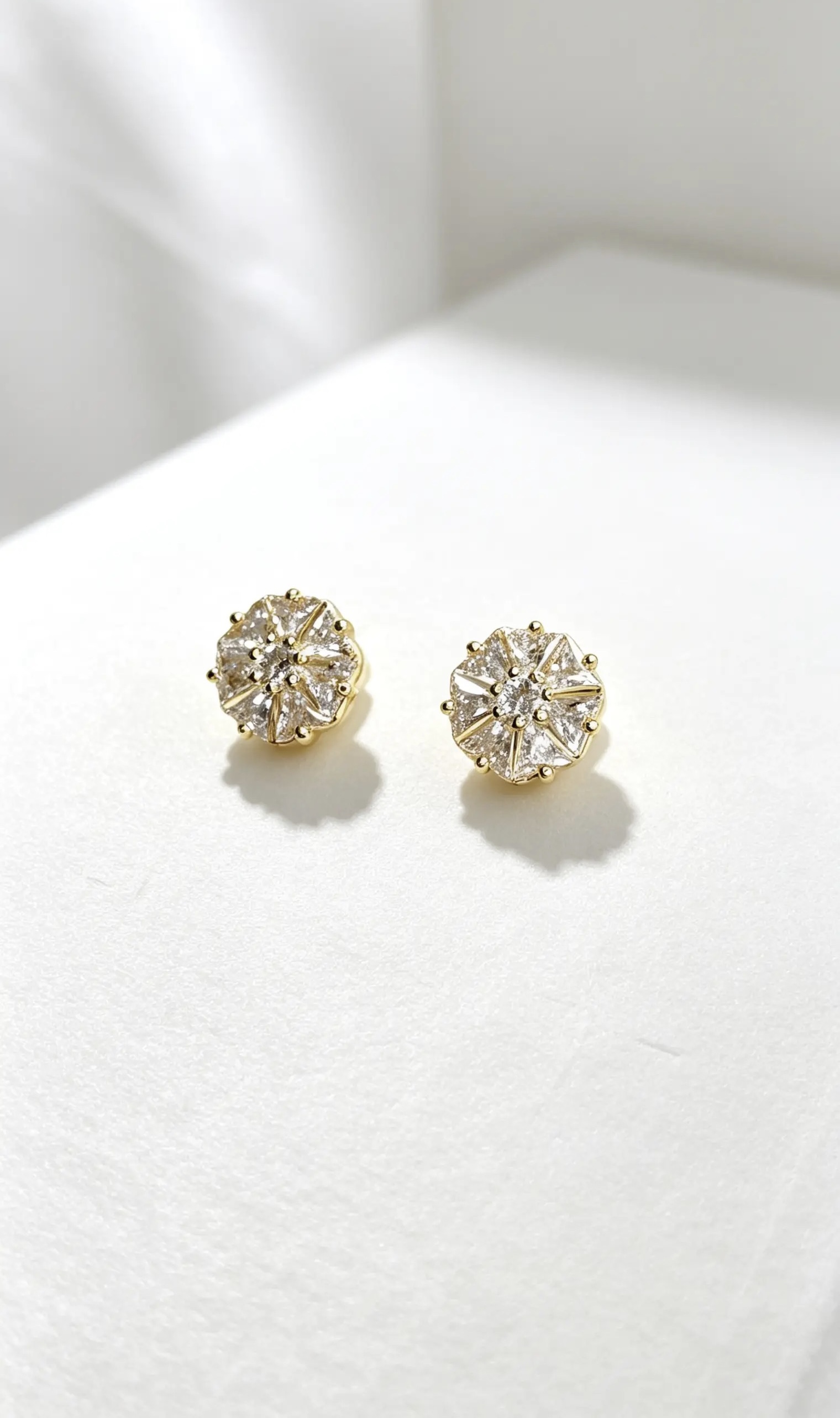 Sunburst Cluster Studs detail view 2