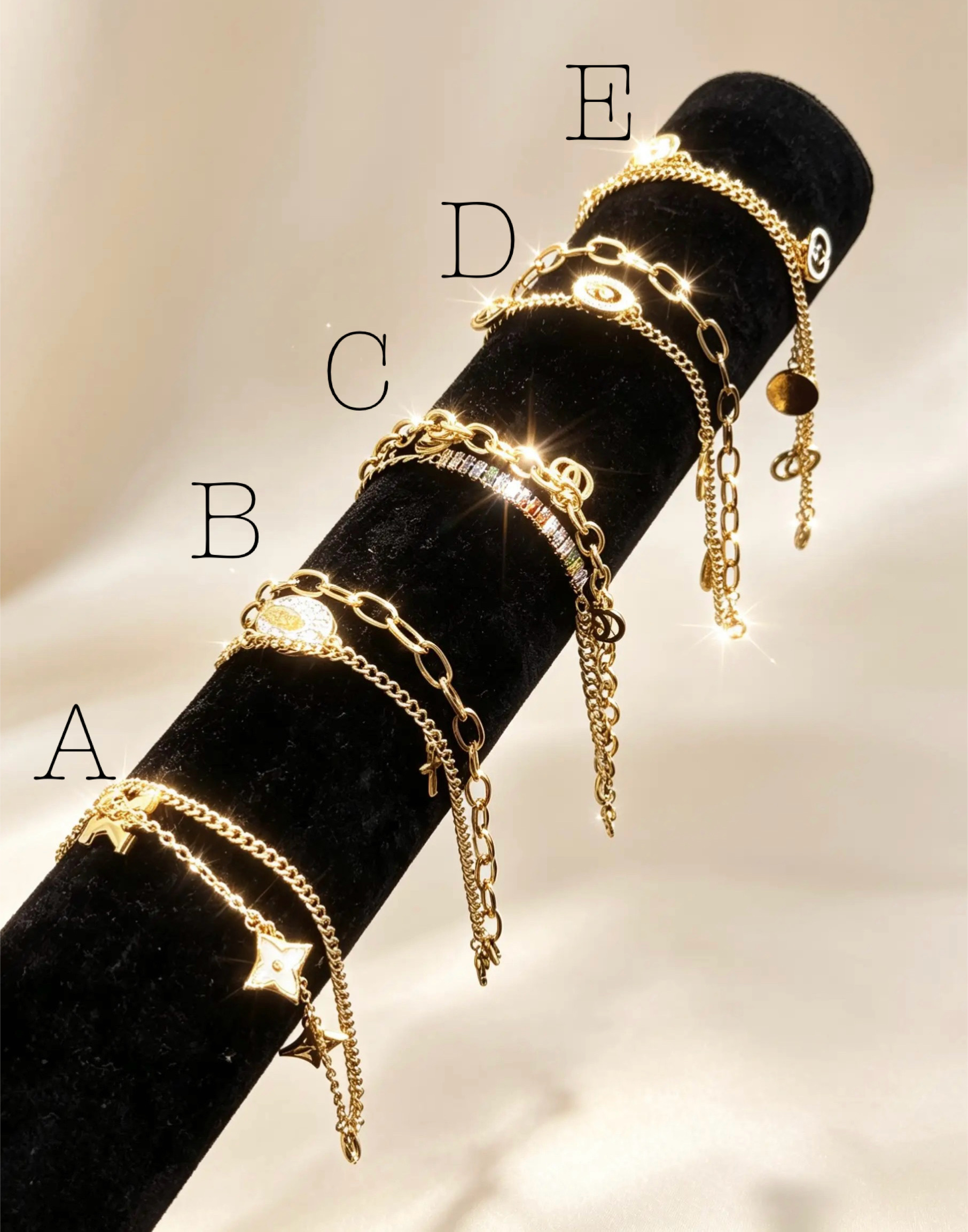 The Milan Multi-Link Chain Collection detail view 2