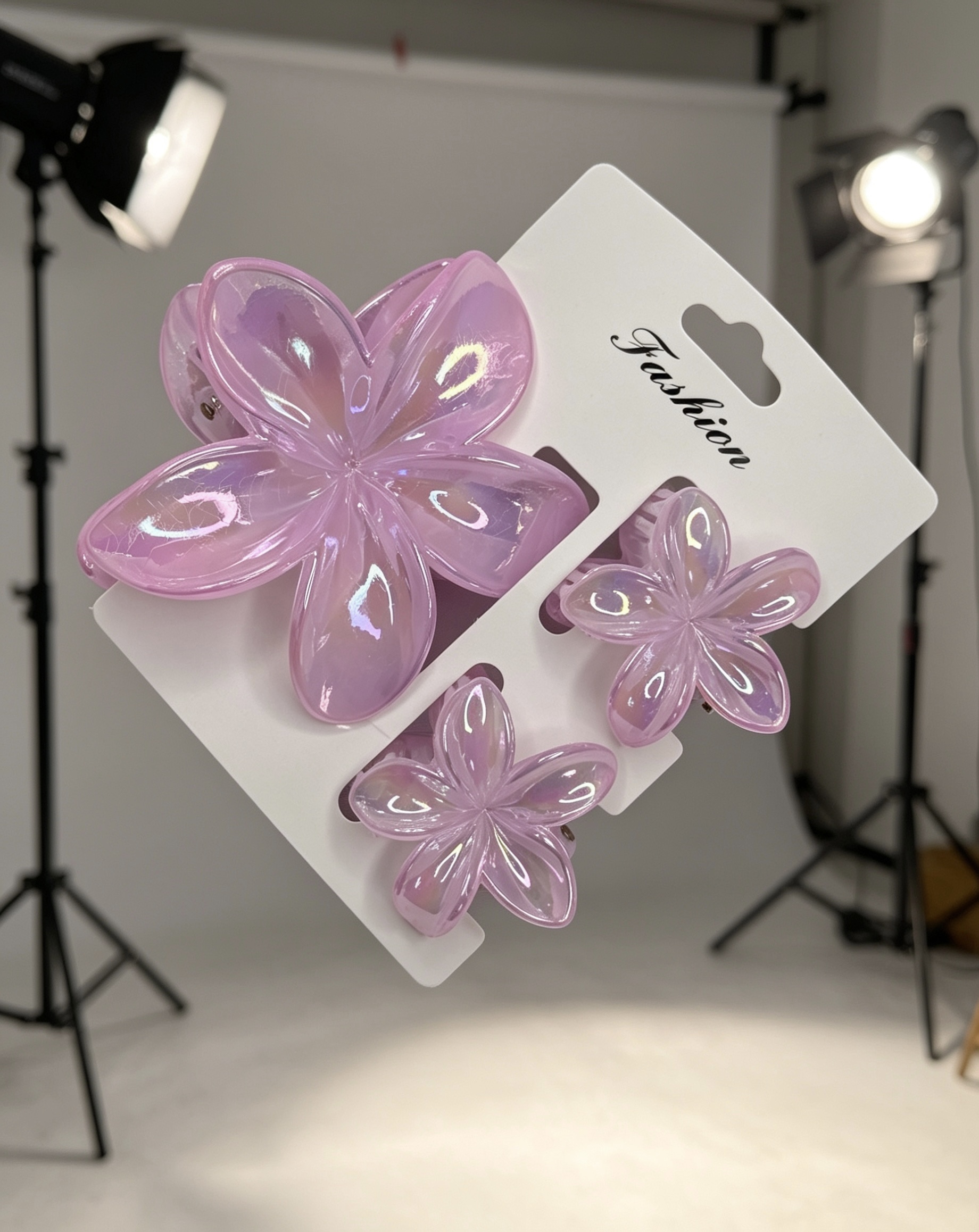Flower Claw Clip detail view 5
