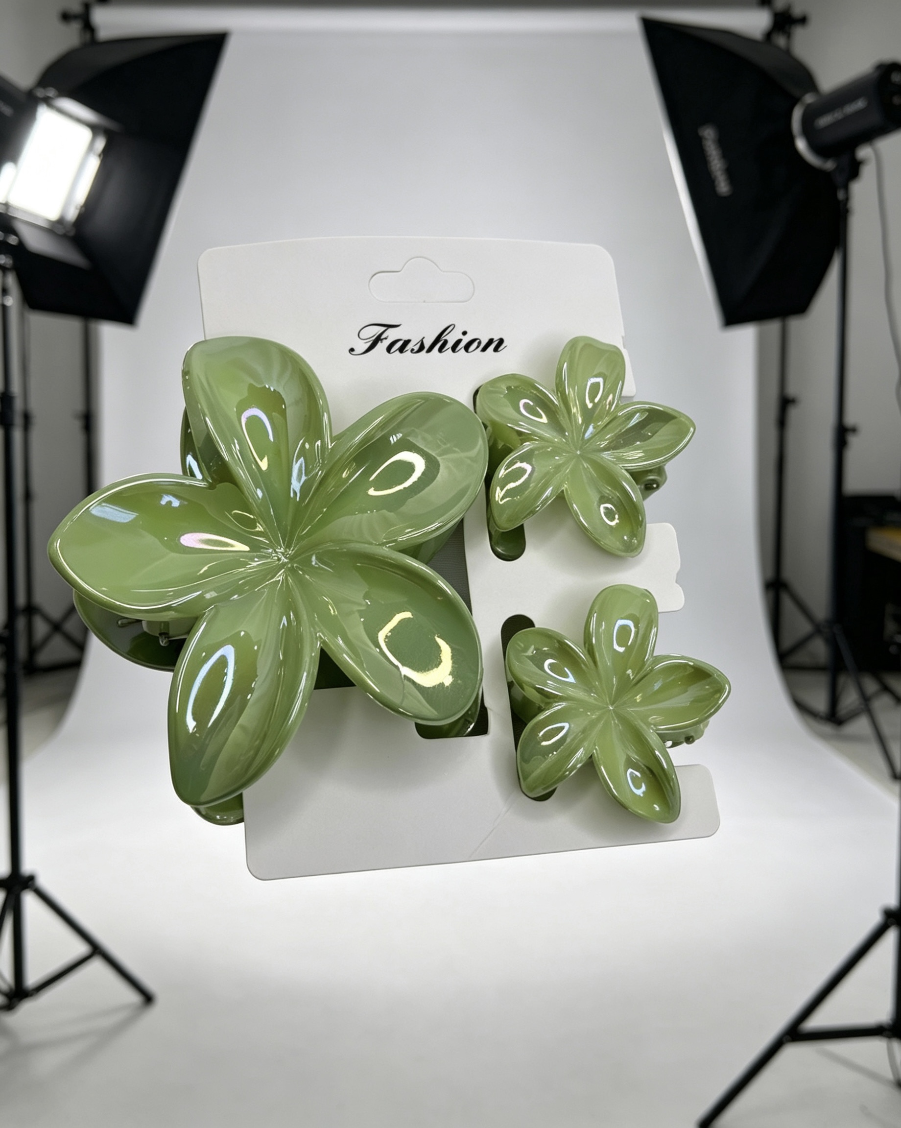 Flower Claw Clip