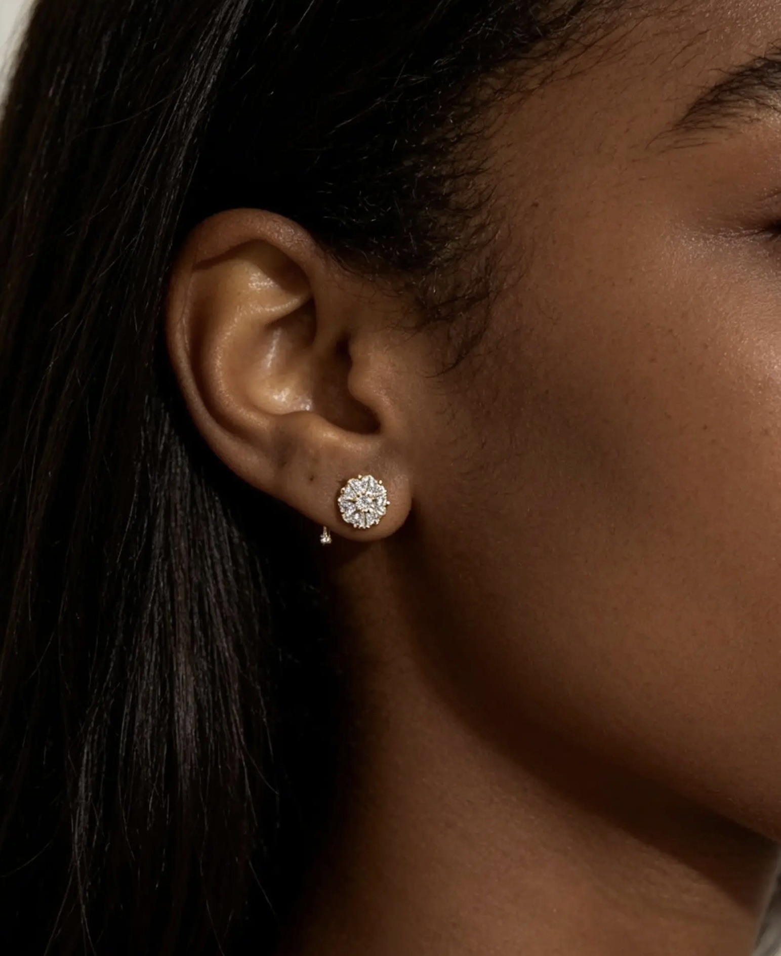 Sunburst Cluster Studs